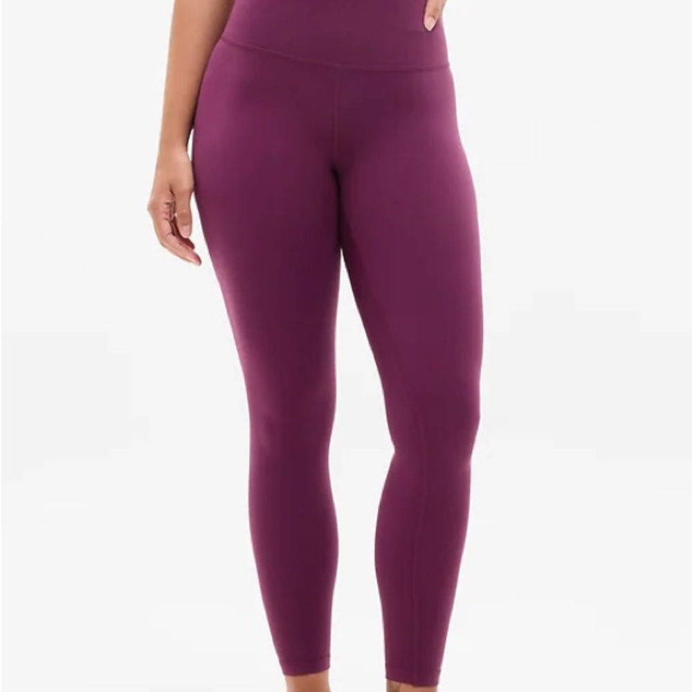 Athleta Elation Ultra High Rise Legging- Plum